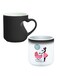 Happy Mother's Day Printed Ceramic Magic Coffee Mug White/Pink/Black 12ounce