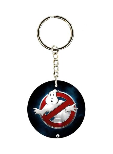 Ghost Printed Keychain