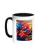 Spiderman Printed Coffee Mug Black/White 11ounce