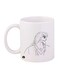 Anime Jazeerat Al Kanz Printed Mug White/Black