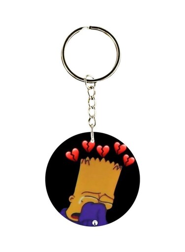 Cartoon Printed Keychain
