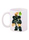 Ben 10 Biomnitrix Printed Coffee Mug White/Green/Black 11ounce