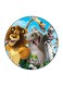 Animal Printed Fridge Magnet Multicolour 5.5 x 5.5cm