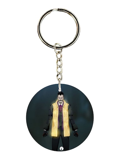 Double Sided Assassin's Creed Printed Keychain