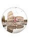 Rome Printed Fridge Magnet Round Multicolour