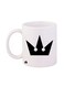 Kingdom Hearts Video Game Printed Mug White/Black