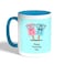 Happy Friendship Day Printed Coffee Mug, Turquoise 11 Ounce