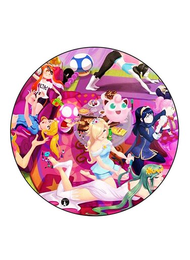 The Video Game Super Smash Bros Printed Fridge Magnet Multicolour