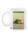 Chipmunk Printed Coffee Mug White/Green/Brown 11ounce