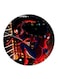Spiderman Printed Fridge Magnet Round Multicolour