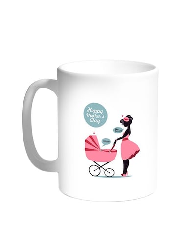 Happy Mother's Day Printed Coffee Mug White 11ounce