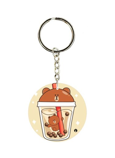 Sippy Cup Printed Keychain