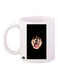 Taz The Tasmanian Devil Printed Coffee Mug White/Black/Pink