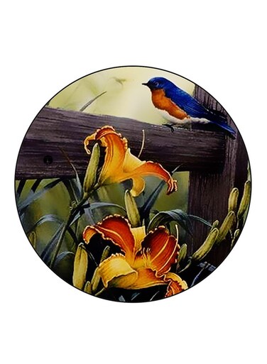 Flowers Printed Fridge Magnet Multicolour