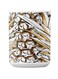 Premium Printed Ceramic Coffee Mug White/Golden 350ml
