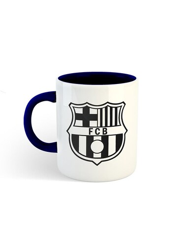Sport Club Printed Mug White/Navy