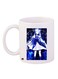 Anime Printed Coffee Mug White/Blue/Black