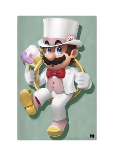Printed Fridge Magnet Multicolour 8.5x0.4x5.5cm