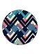 Art Printed Fridge Magnet Multicolour