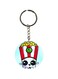 Double Sided Popcorn Printed Keychain