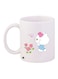Kitty Printed Coffee Mug White/Pink/Blue