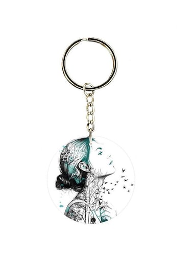 Cartoon Printed Keychain