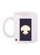 Wolves Printed Coffee Mug White/Black/Beige