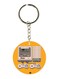 Double Sided A Console Printed Keychain