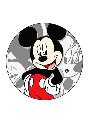 Mickey Mouse Printed Fridge Magnet Multicolour 5.5 x 5.5cm