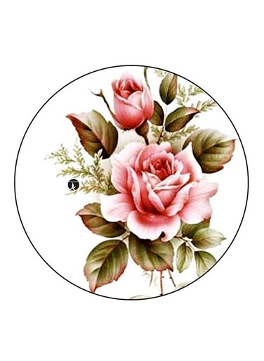 Flowers Printed Fridge Magnet Multicolour