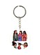 Cartoon Girls Printed Keychain