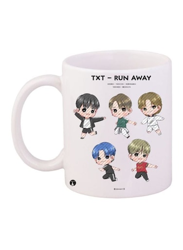Boys Printed Coffee Mug White/Grey/Beige 11ounce