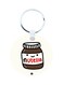 Nutella Printed Wooden Keychain