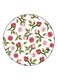Flowers Printed Fridge Magnet Round Multicolour