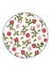 Flowers Printed Fridge Magnet Round Multicolour