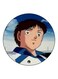 Cartoon Printed Fridge Magnet Blue/Beige/Brown 5.5cm