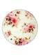 Roses Printed Fridge Magnet Beige/Pink/Green 5.5cm