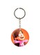 Cartoon Themed Single Sided Keychain