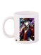 Cartoon Printed Coffee Mug White/Red/Purple 11ounce