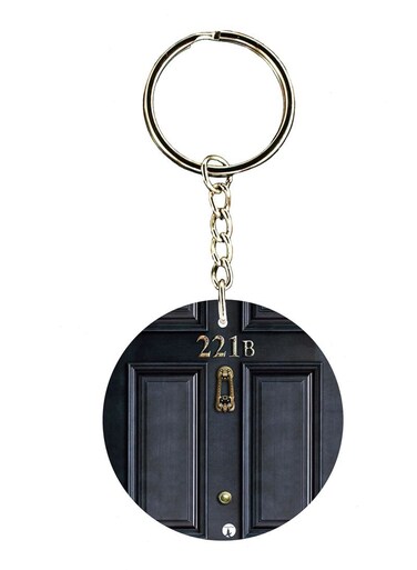 The TV Show Sherlock Double Side Printed Keychain
