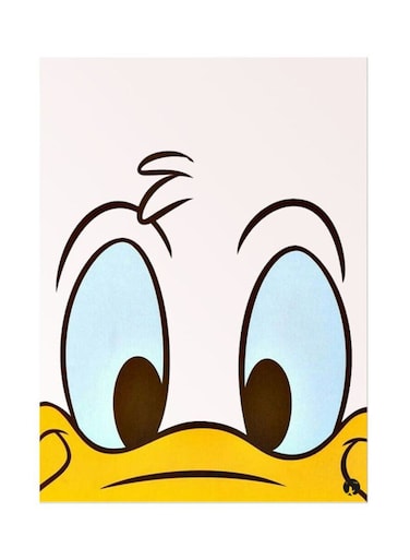 Metal Plate Of Disney Poster Multicolour