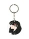 Girl Printed Keychain
