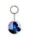 Butterfly Printed Keychain