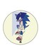 Animation Printed Fridge Magnet Multicolour 5.5 x 5.5cm