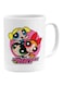 Powerpuff Girls Cartoon Printed Ceramic Coffee Mug White/Black/Pink