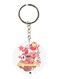 Double Sided Super Mario Printed Keychain