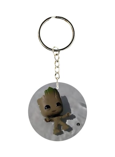 Cartoon Charecter Printed Key Chain