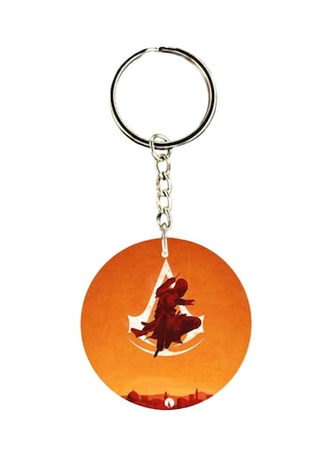 Double Sided Assassin's Creed Printed Keychain