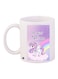 Unicorn Printed Coffee Mug White/Purple 11ounce