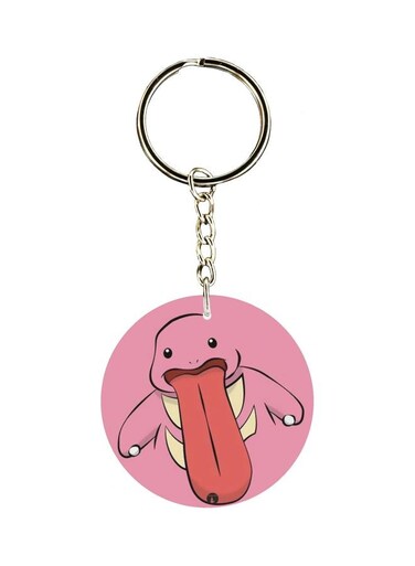 Cartoon Printed Keychain
